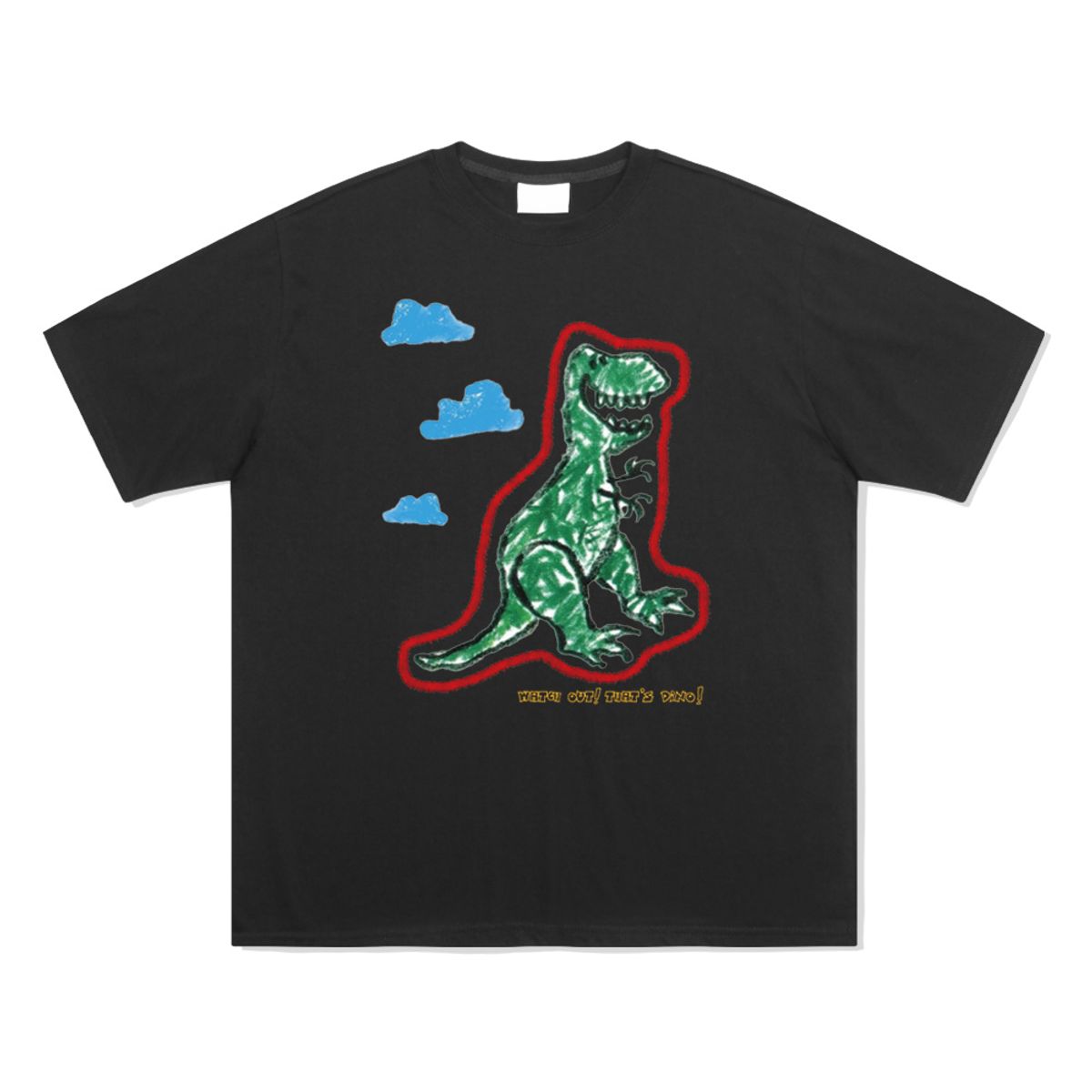 낫유즈얼(NOTUSUAL) 다이노 반팔티[BLACK]