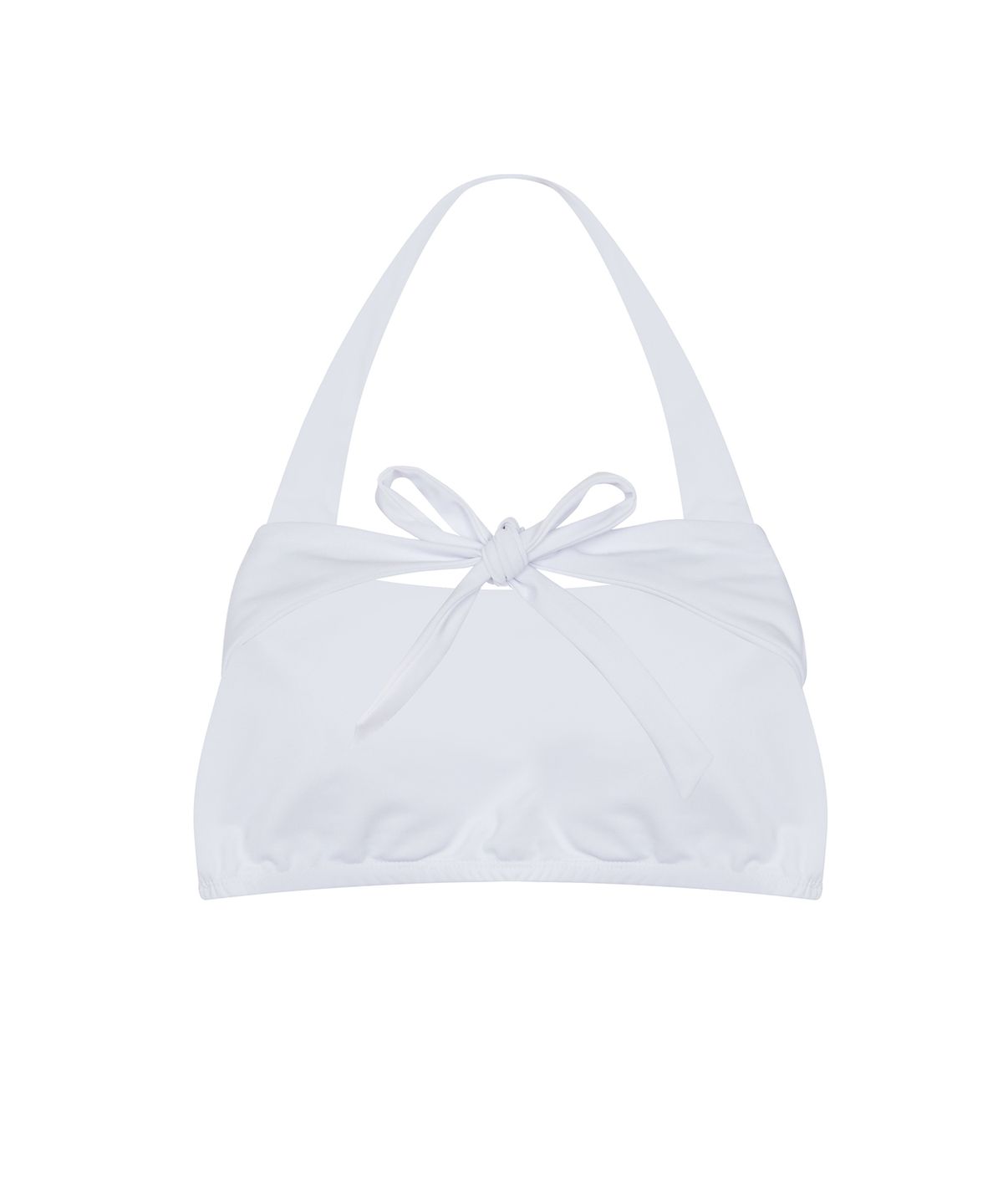 러브이즈트루(LUVISTRUE) BE HALTERNECK BIKINI SET_TOP(WHITE)