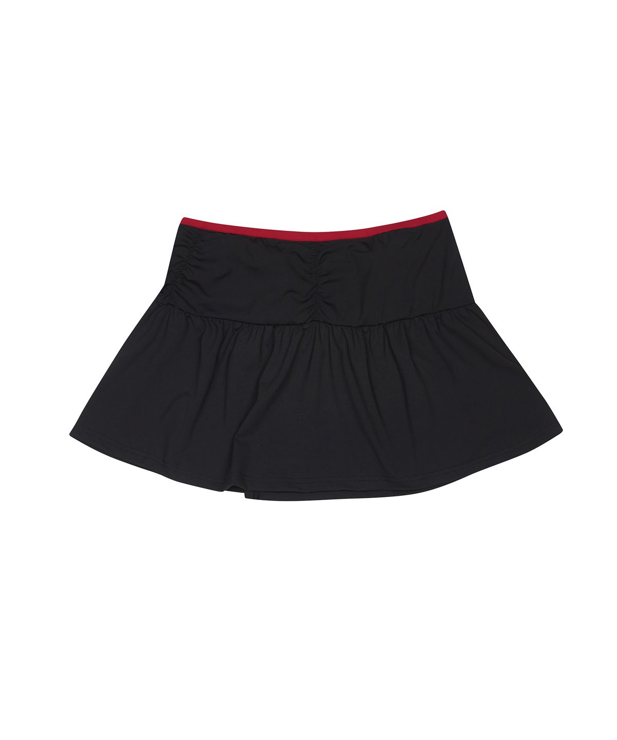 러브이즈트루(LUVISTRUE) CURVED L WRAP BIKINI SET_SKIRT(BLACK)