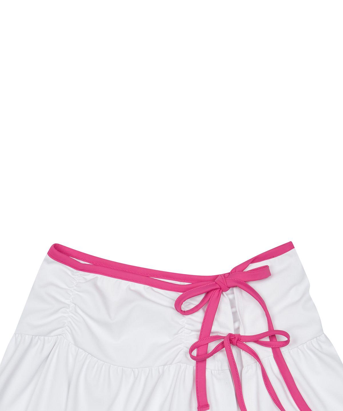 러브이즈트루(LUVISTRUE) CURVED L WRAP BIKINI SET_SKIRT(WHITE)