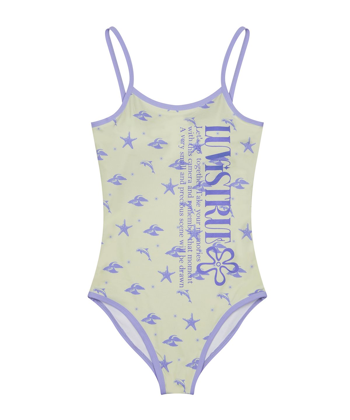 러브이즈트루(LUVISTRUE) SHINING SWIMSUIT(YELLOW)
