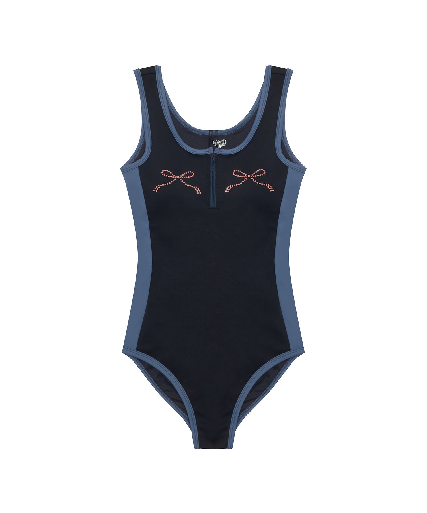 新品タグ付AMERI DIMENSIONAL RIBBON SWIM WEAR Ameri（アメリ）の「BACK OPEN RIBBON SWIM WEAR（水着）」 - WEAR