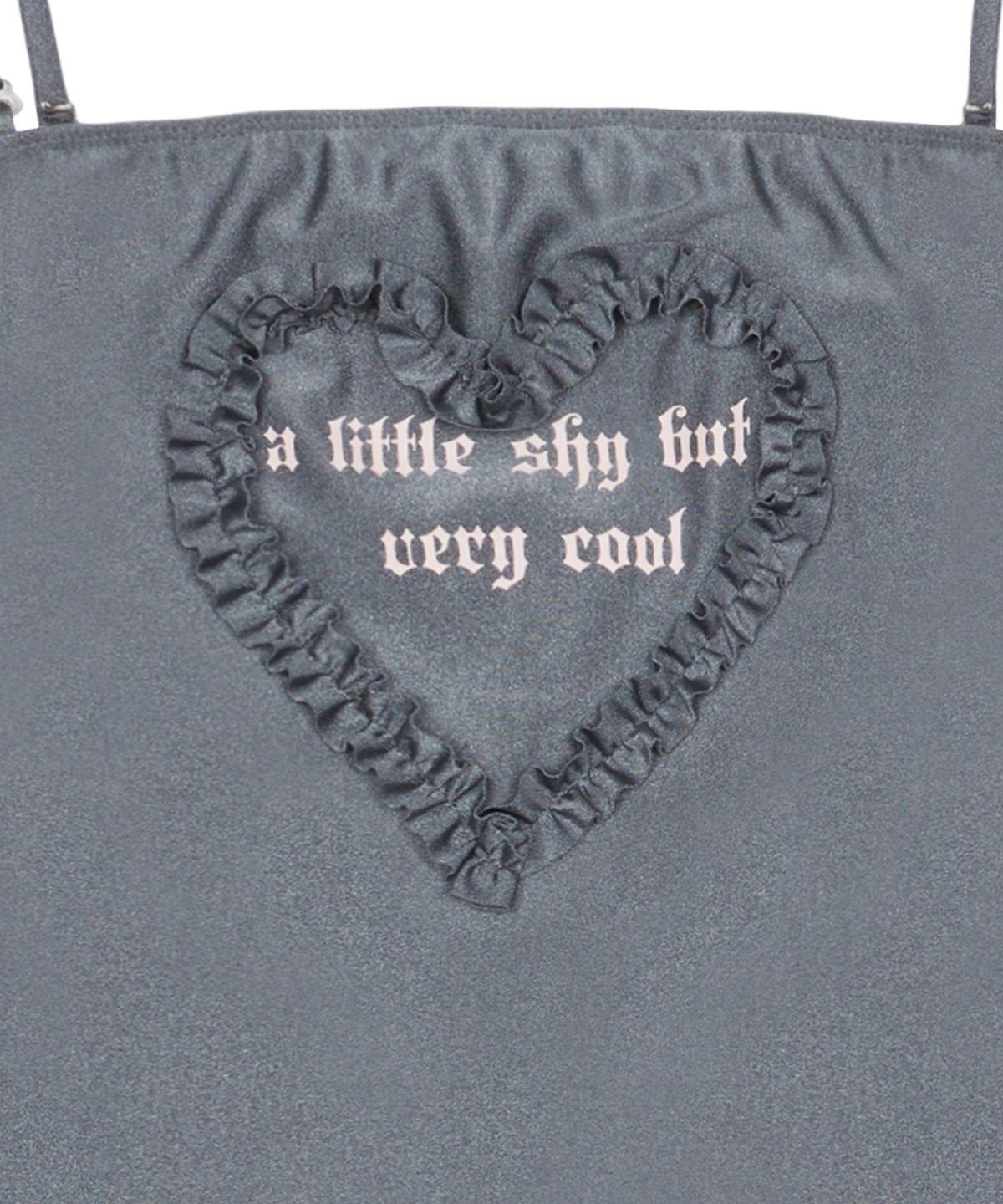 러브이즈트루(LUVISTRUE) BE LITTLE SHY SWIMSUIT(GRAY)
