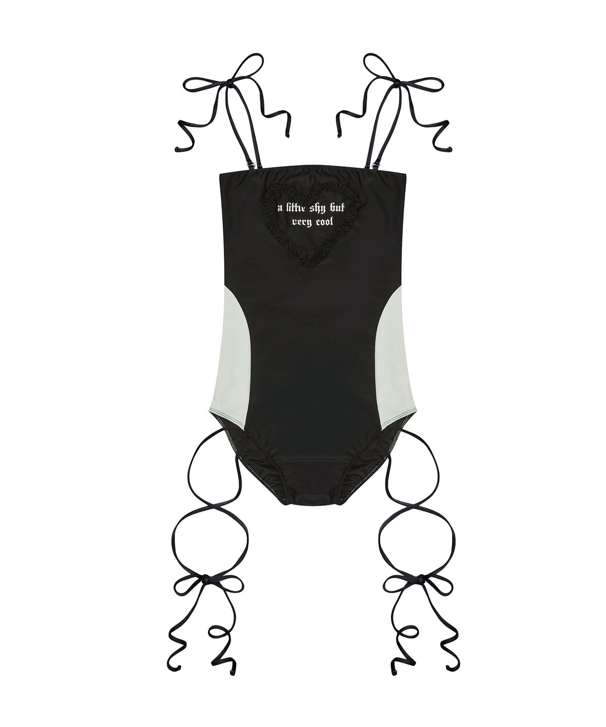 러브이즈트루(LUVISTRUE) BE LITTLE SHY SWIMSUIT(BLACK)