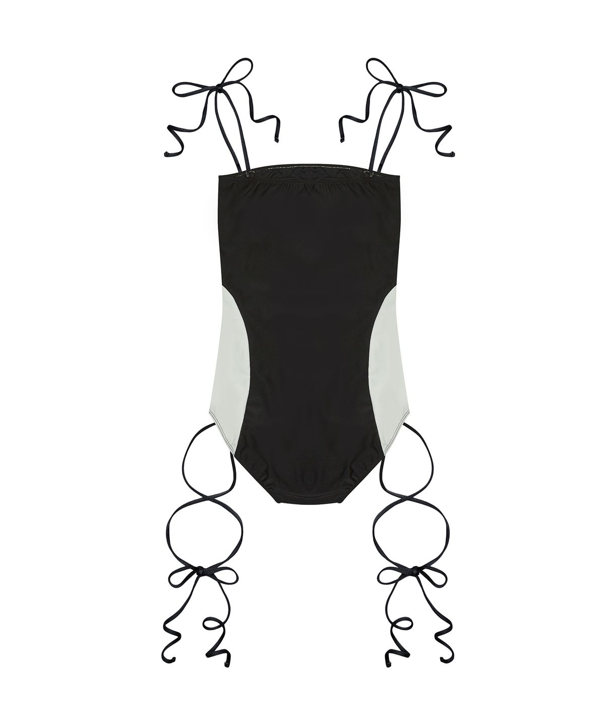 러브이즈트루(LUVISTRUE) BE LITTLE SHY SWIMSUIT(BLACK)