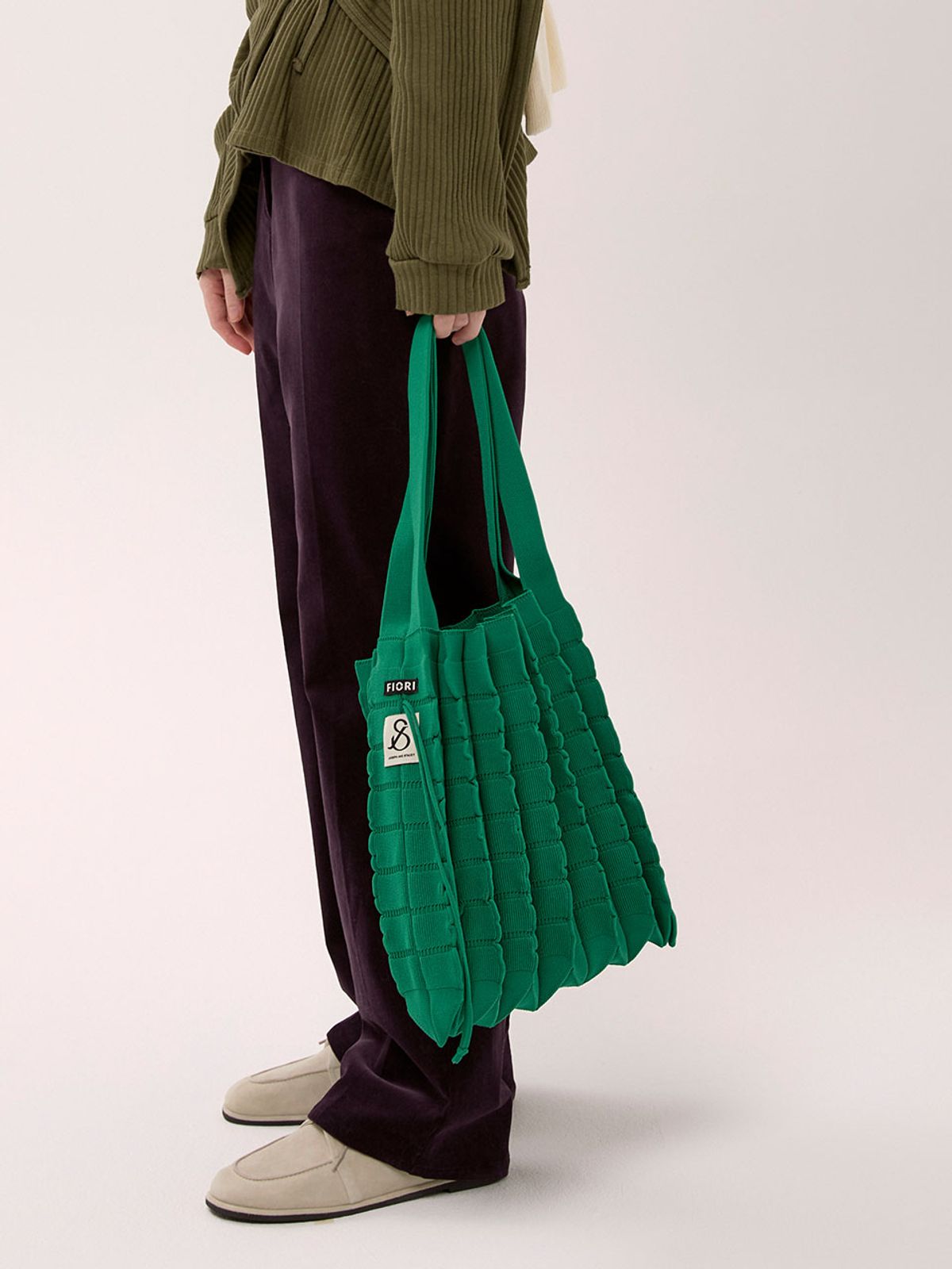 조셉앤스테이시(JOSEPH&STACEY) Lucky Pleats Knit L Fiori (ALL)