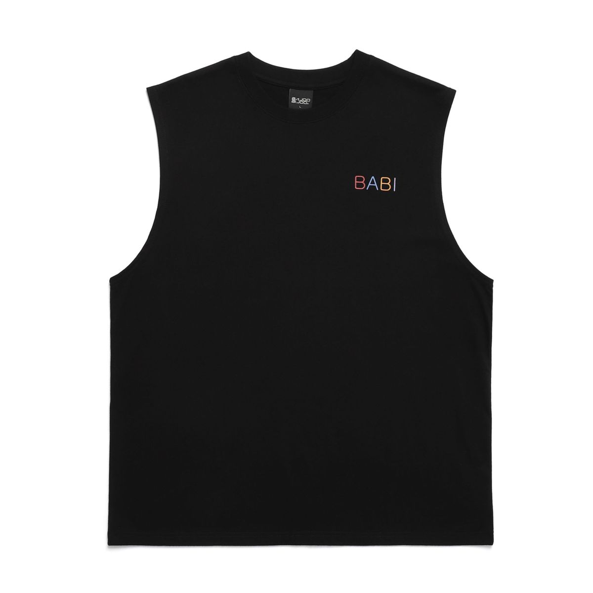 바쥬비쥬(BAJOO BIJOO) WIND SURFING OVER FIT SLEVELESS [BLACK]