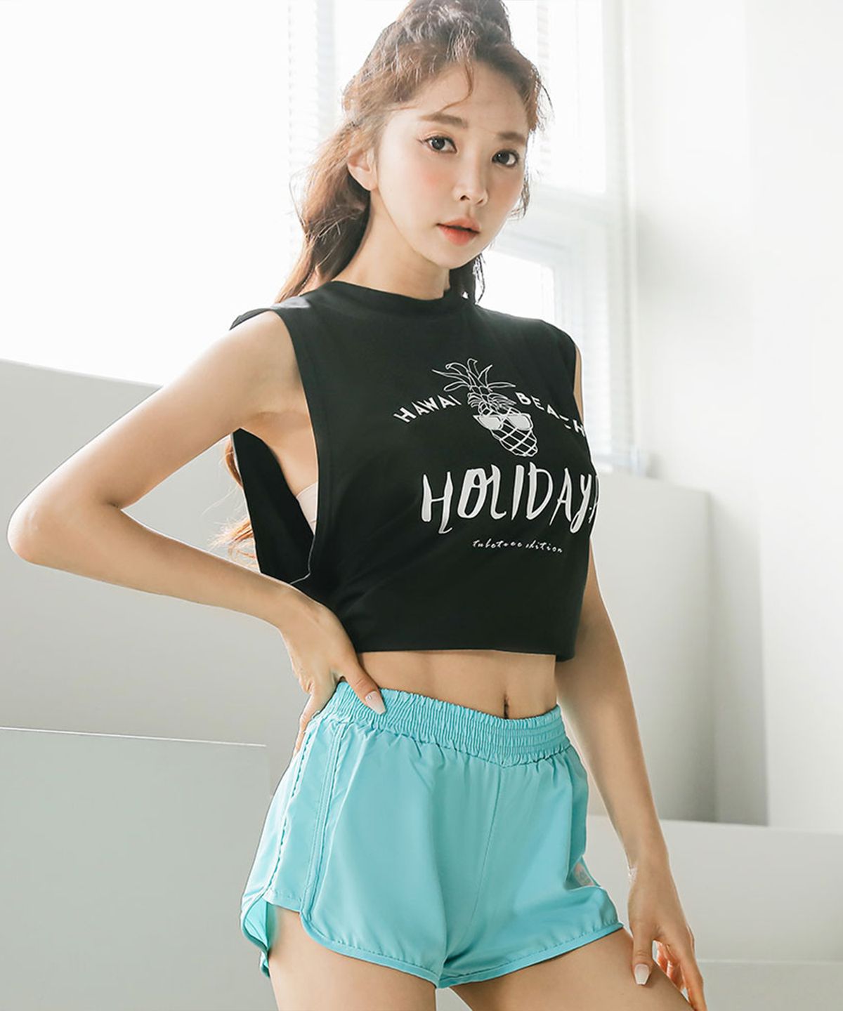벤디스(VENDIS) 시그니쳐 커플 래쉬가드 세트