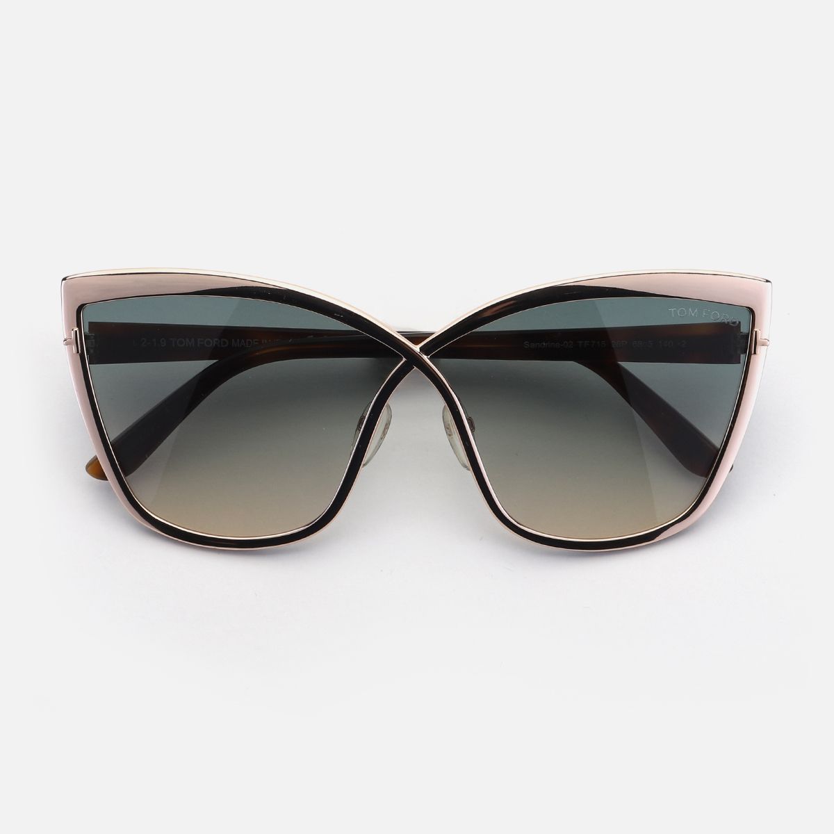 톰포드 아이웨어(TOM FORD EYEWEAR) 상드린 Sandrine-02 TF715 28P(68)
