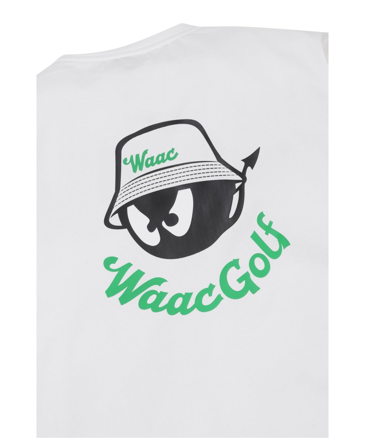 왁(WAAC) Uni WAACKY Print SS Crewneck Top_WMTCM24223WHX