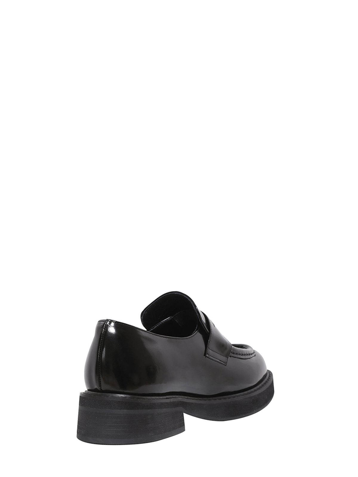슈바이초이(SHOEBYCHOI) 클래식 로퍼_ 블랙 복스 (4cm)