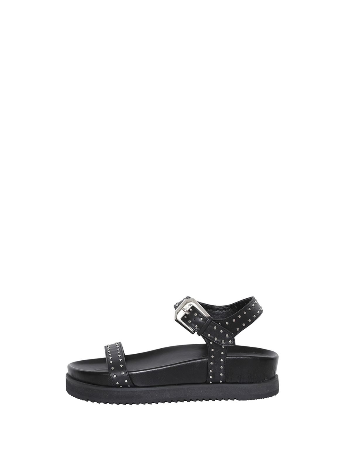 슈바이초이(SHOEBYCHOI) 스터드 스트랩 플래폼 샌들 _블랙 (4cm)