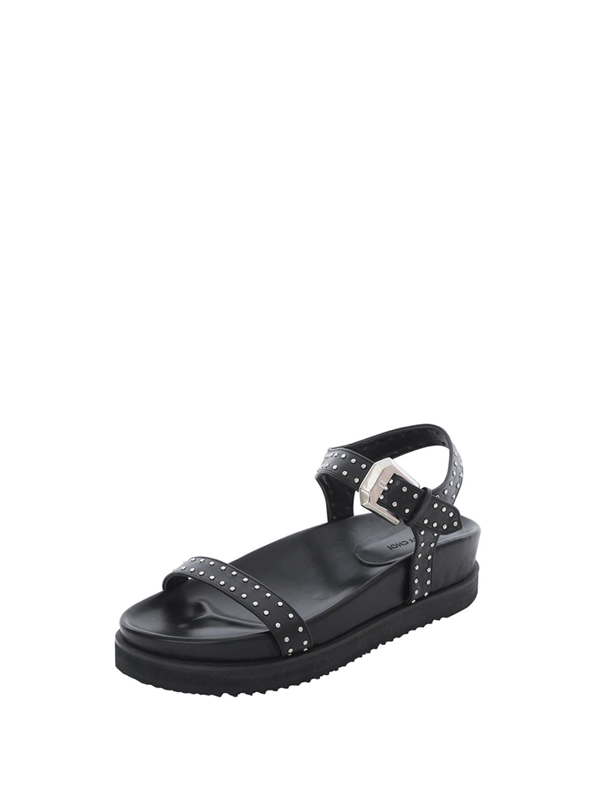슈바이초이(SHOEBYCHOI) 스터드 스트랩 플래폼 샌들 _블랙 (4cm)