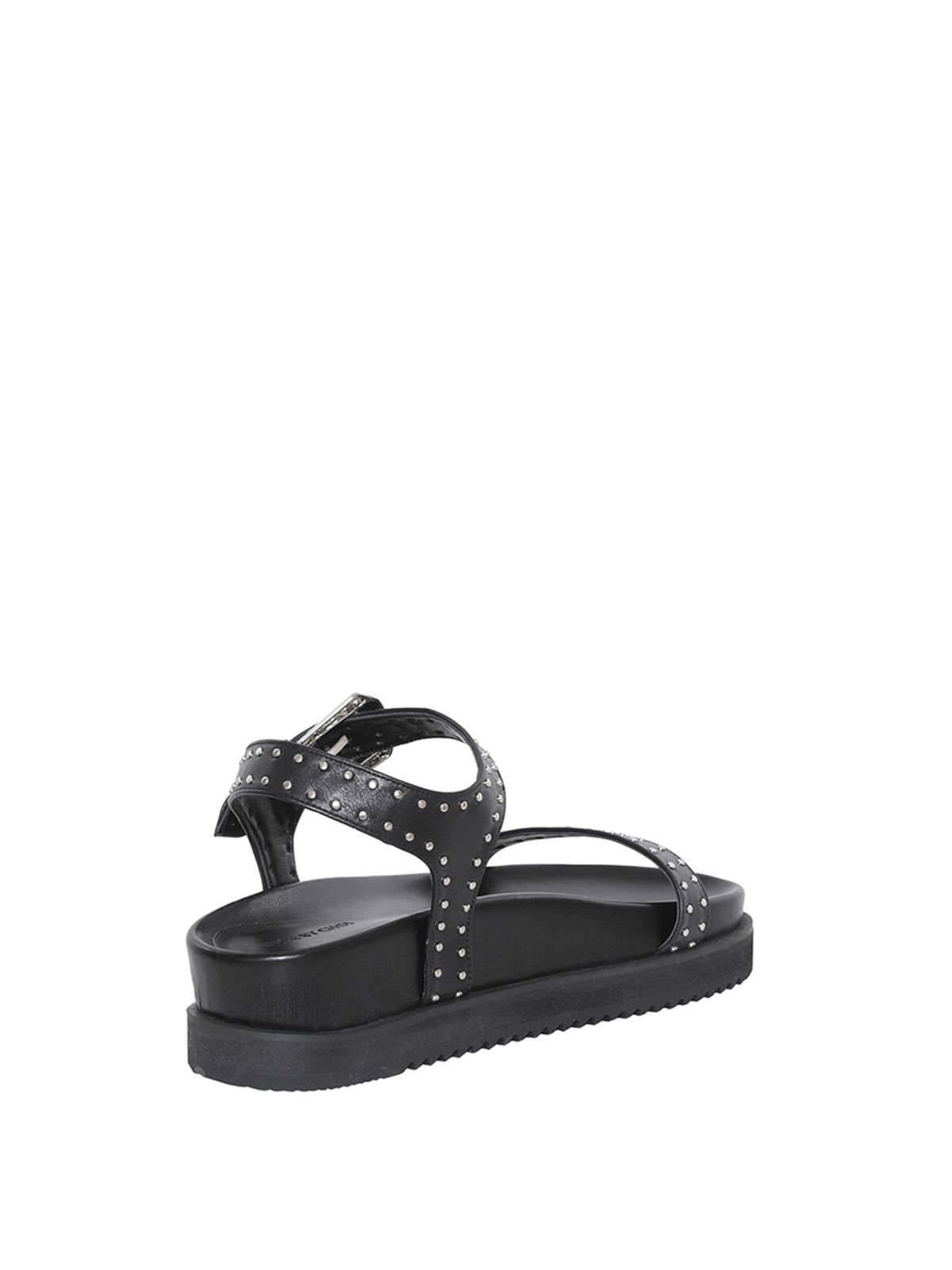 슈바이초이(SHOEBYCHOI) 스터드 스트랩 플래폼 샌들 _블랙 (4cm)