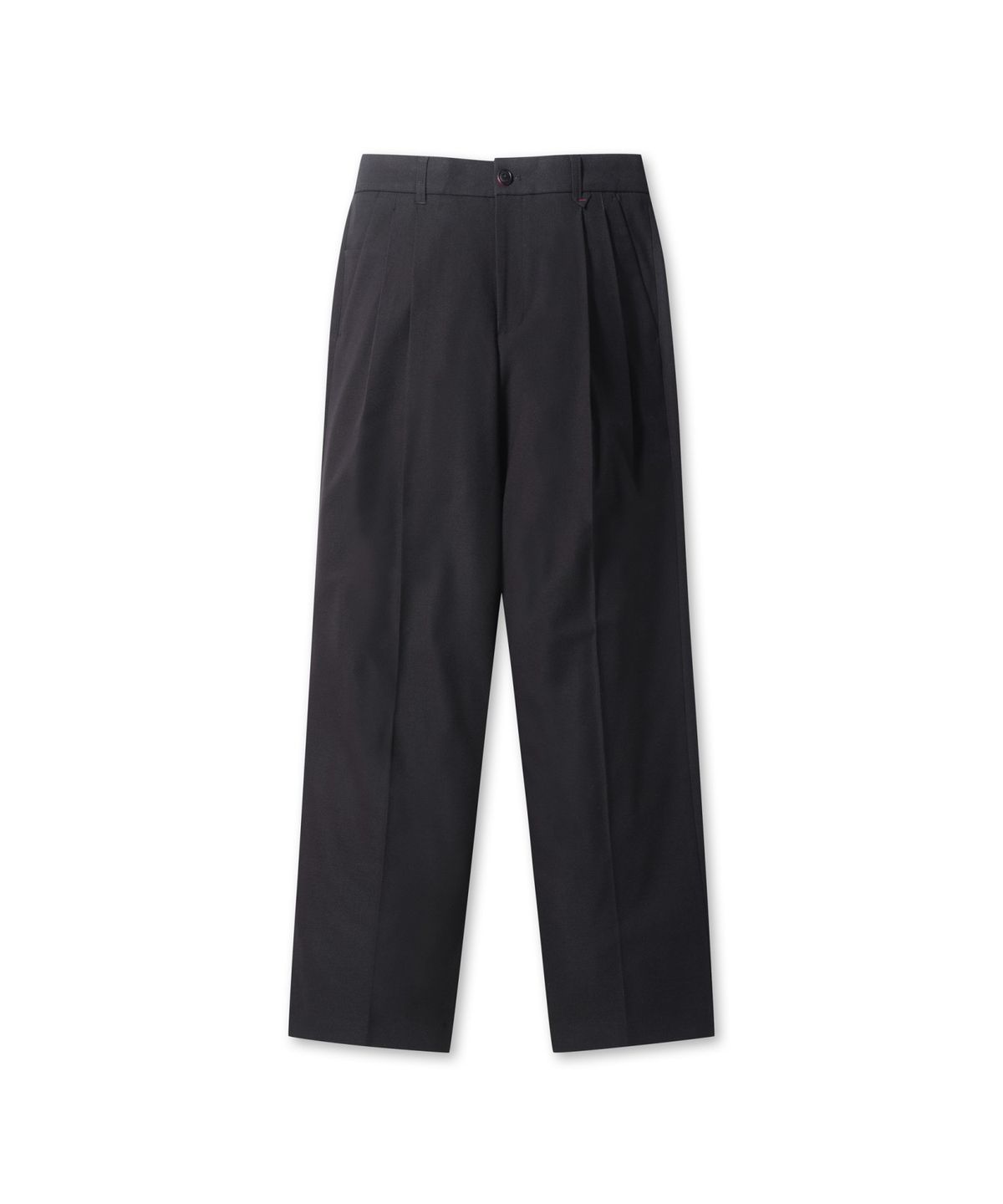 브렌우드(BRENTWOOD) [브렌우드X포트너스] Two Tuck Wide Slacks