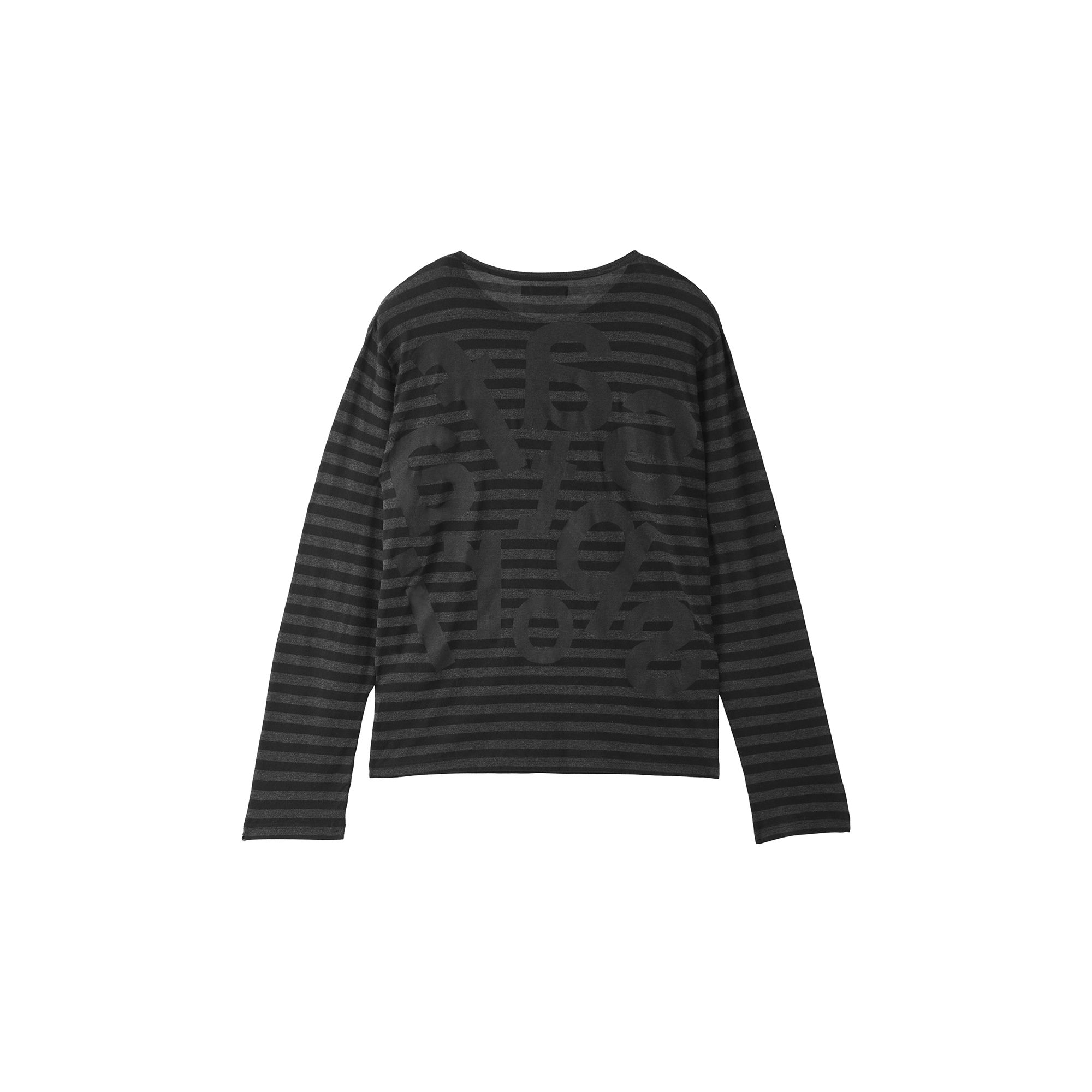 トップス Safari spot Ticketing Stripe Border Tee TICKETING STRIPE BORDER TEE (BLACK) - safari