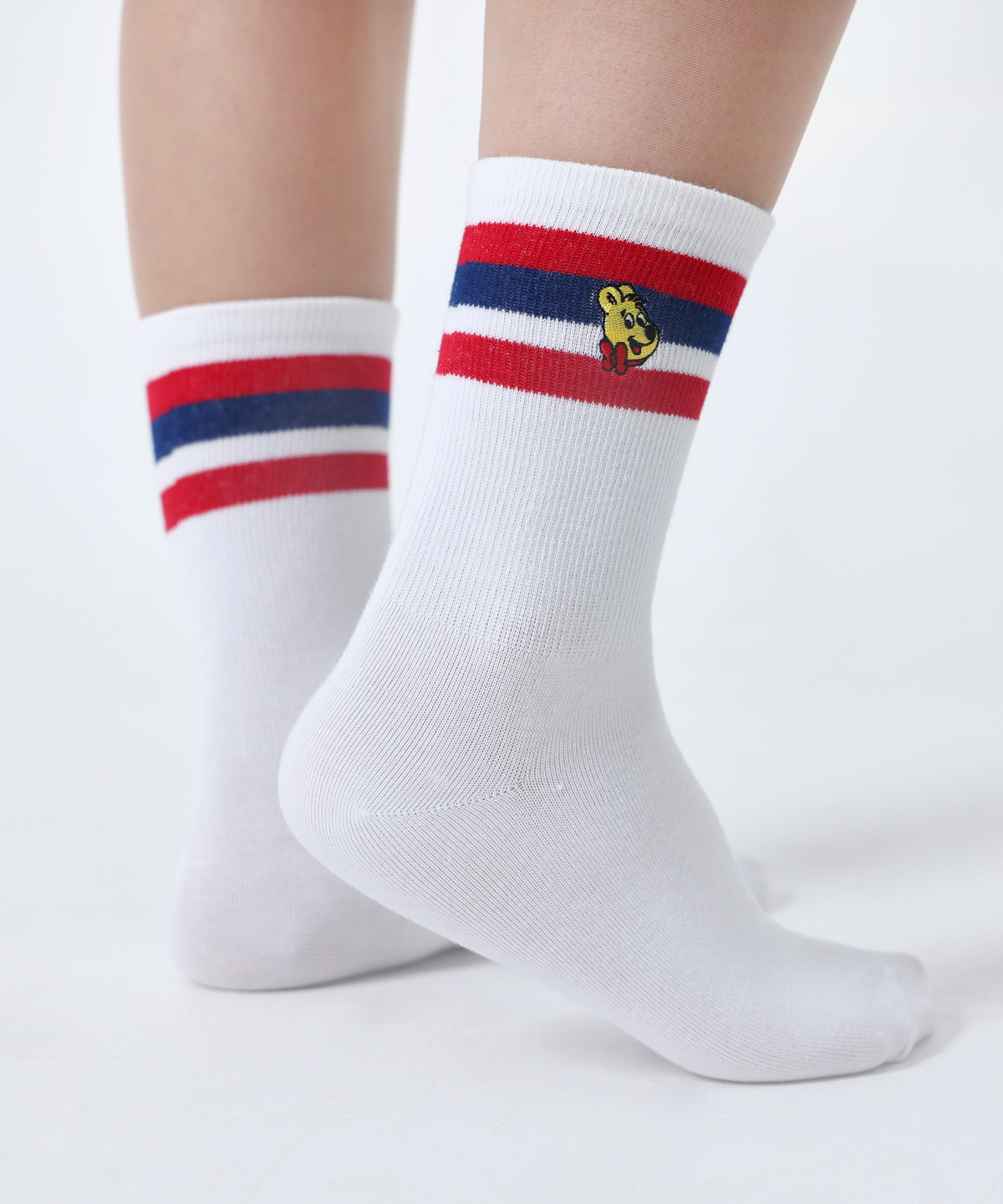 하리보(HARIBO) 스포티 크루 삭스 골드베어 3라인