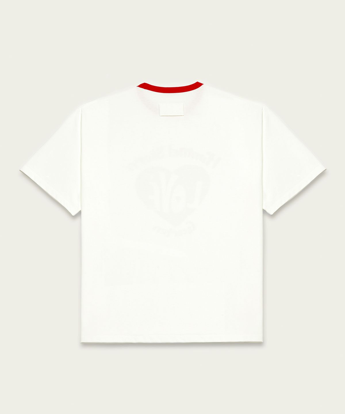 호이테(HEUTE) HET LOGO LOVE T-SHIRTS (RED)
