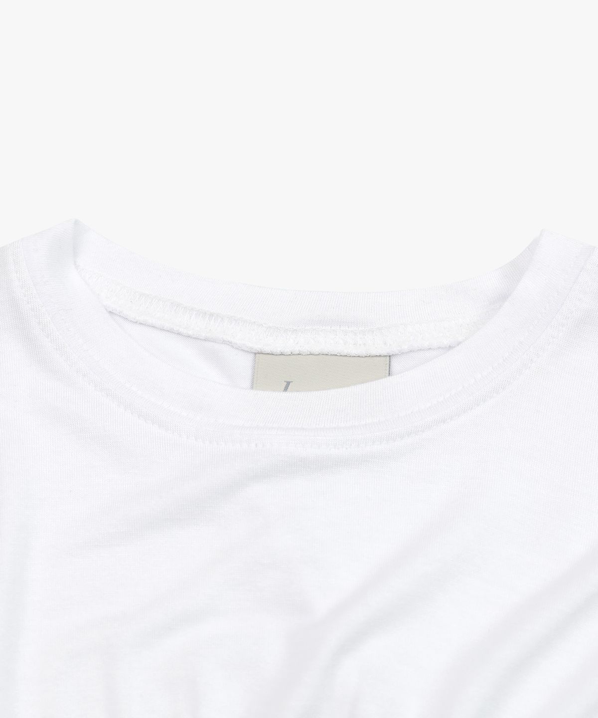 로시로우(LOSSYROW) Wrinkle Short Sleeve T-shirt White