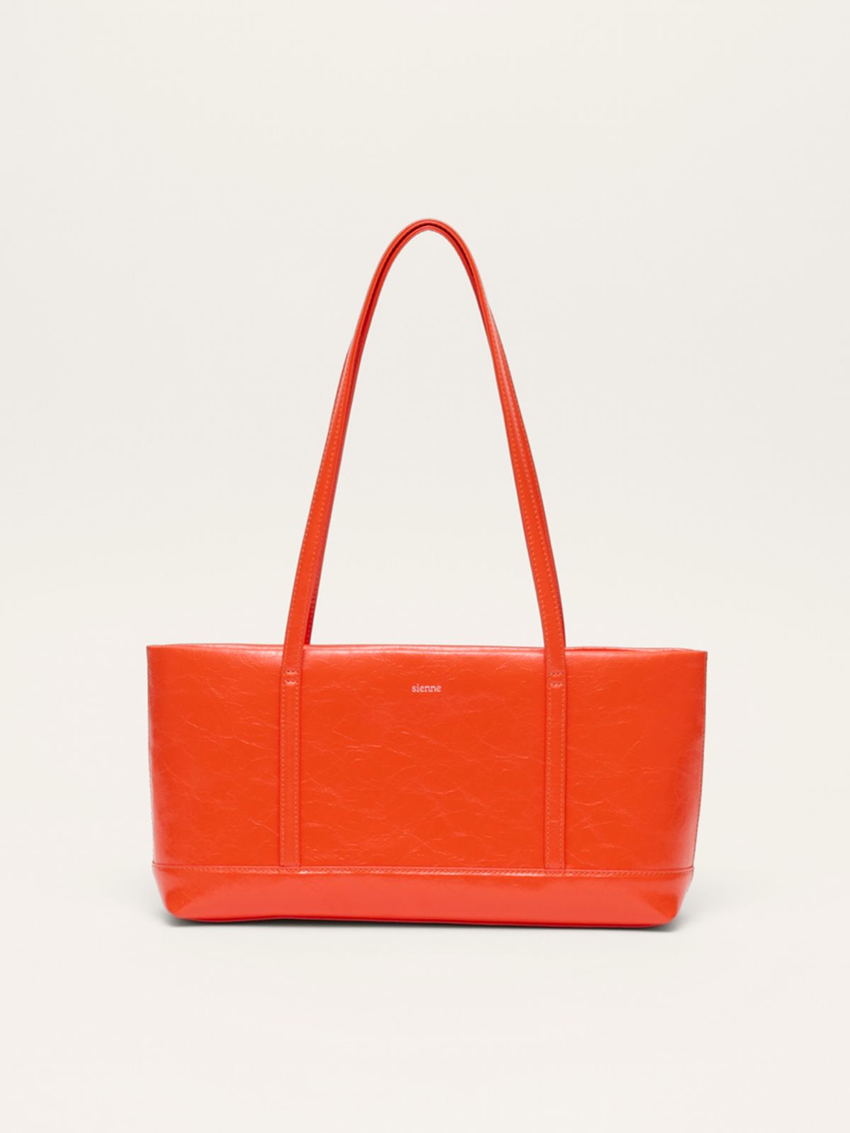 시엔느(SIENNE) Chance Leather Bag (Orange)