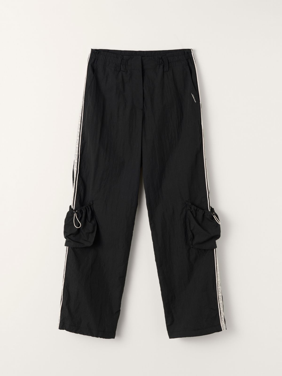 시엔느(SIENNE) Lace Pocket Pants (Black)