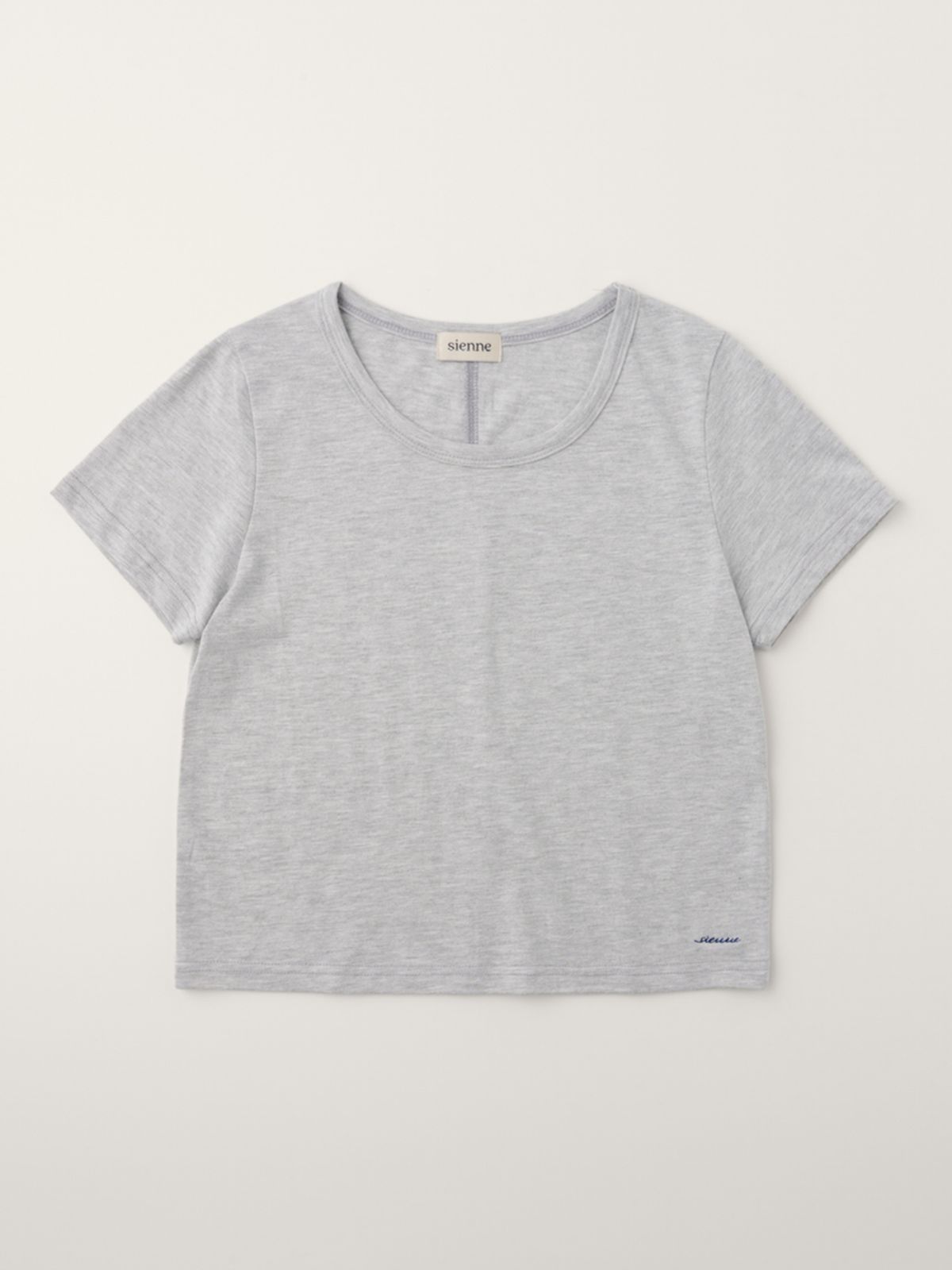 시엔느(SIENNE) Hibi T-shirt (Melange Gray)