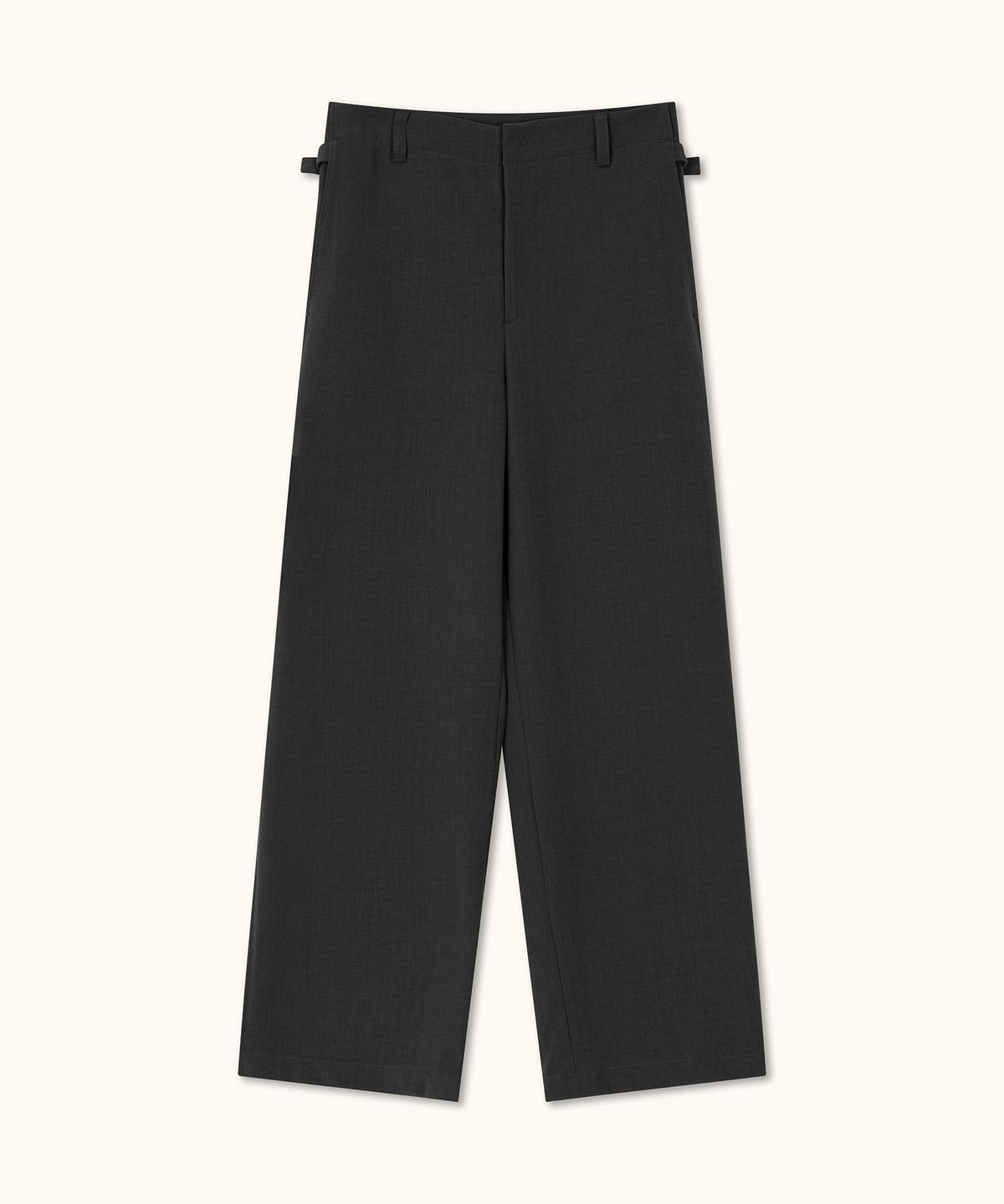 라벨아카이브(LABELARCHIVE) W Floyd soft touch relaxed-fit pants charcoal