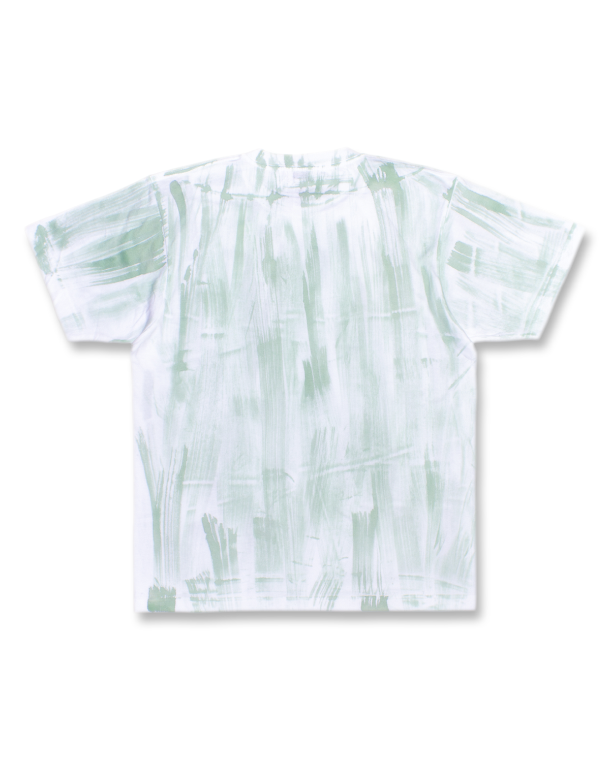 미디엄스(MEDIUMS) Brush Dyed Tee - White (브러쉬 다이 티셔츠)