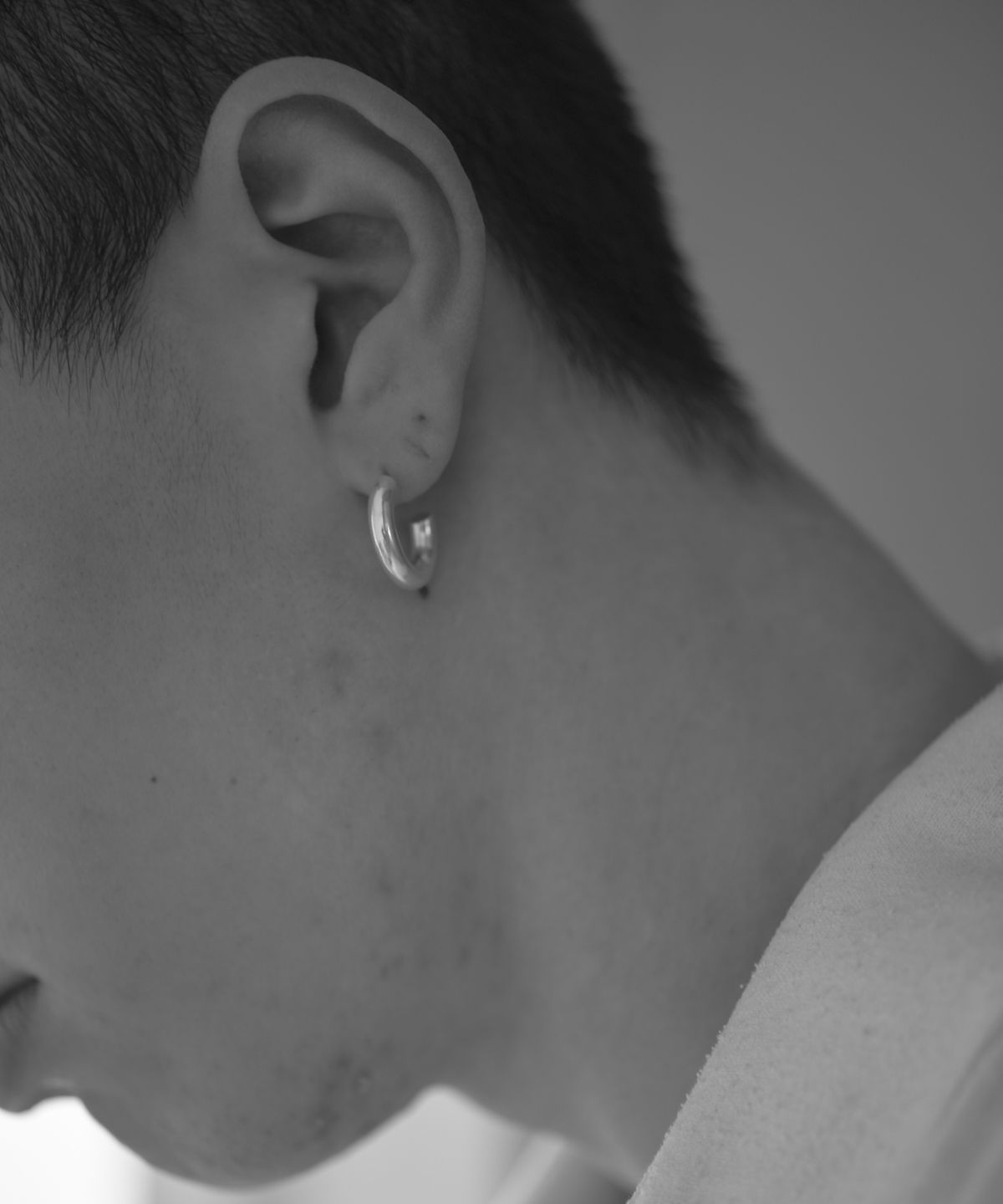 노비스도쿄(NOVICE TOKYO) 미니멀 후프 피어스 Minimal Hoop Pierce / Silver
