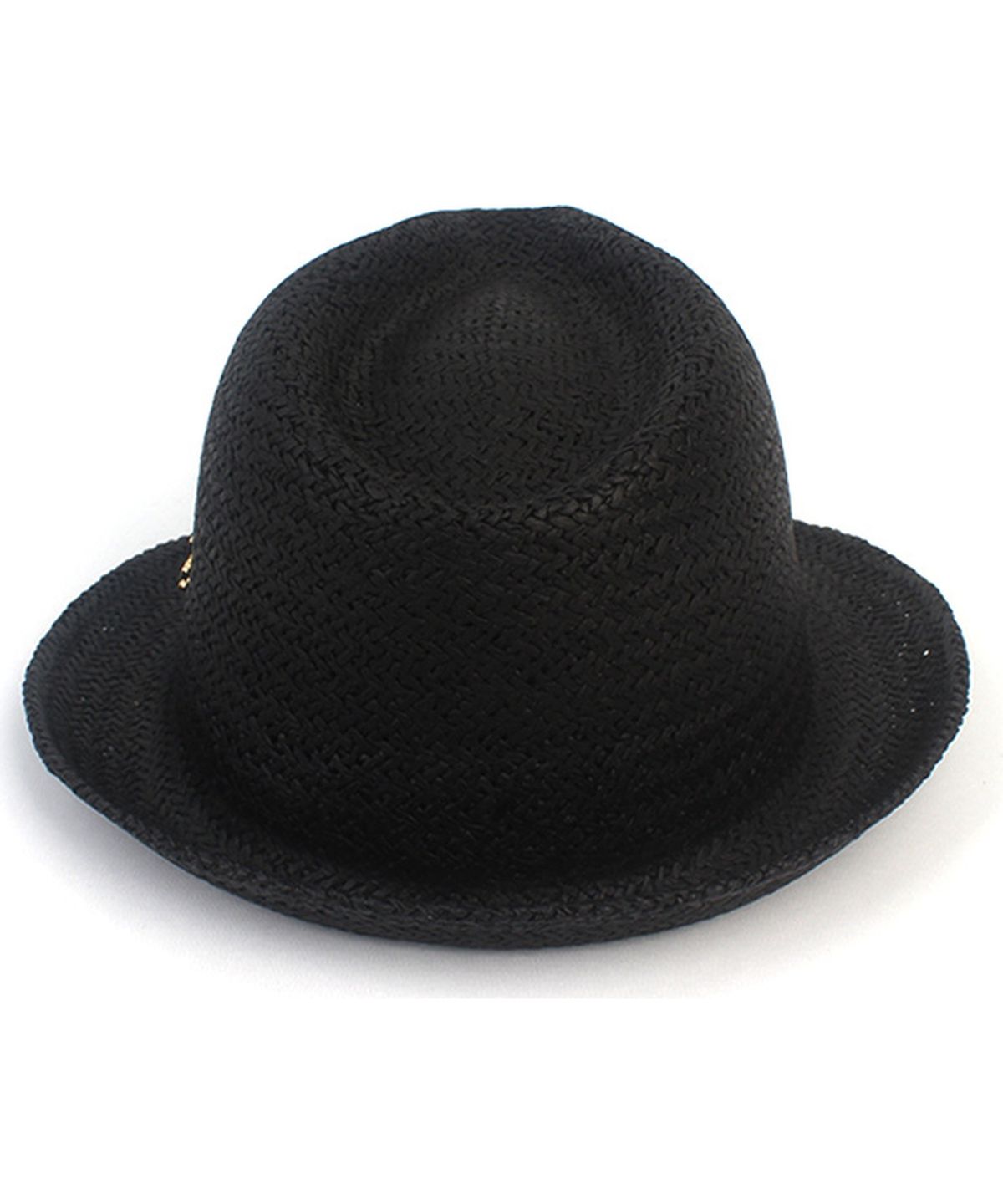 유니버셜 케미스트리(UNIVERSAL CHEMISTRY) BU Swing Simple Black Fedora 여름모자