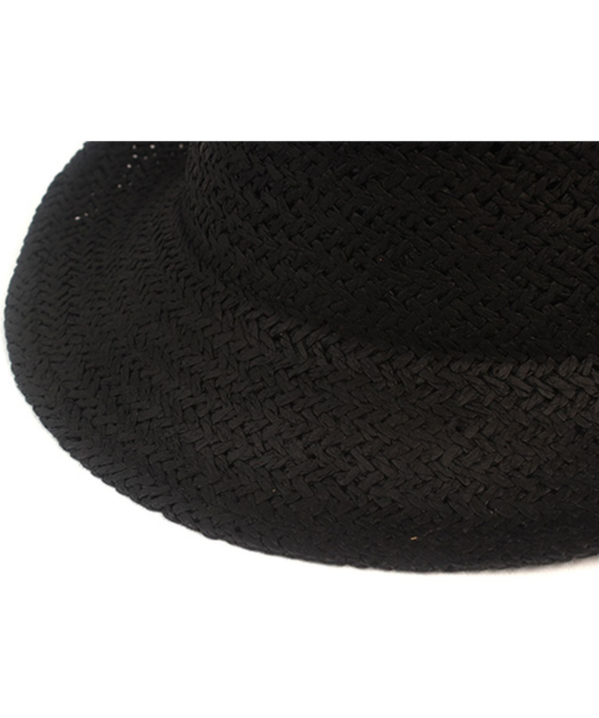 유니버셜 케미스트리(UNIVERSAL CHEMISTRY) BU Swing Simple Black Fedora 여름모자