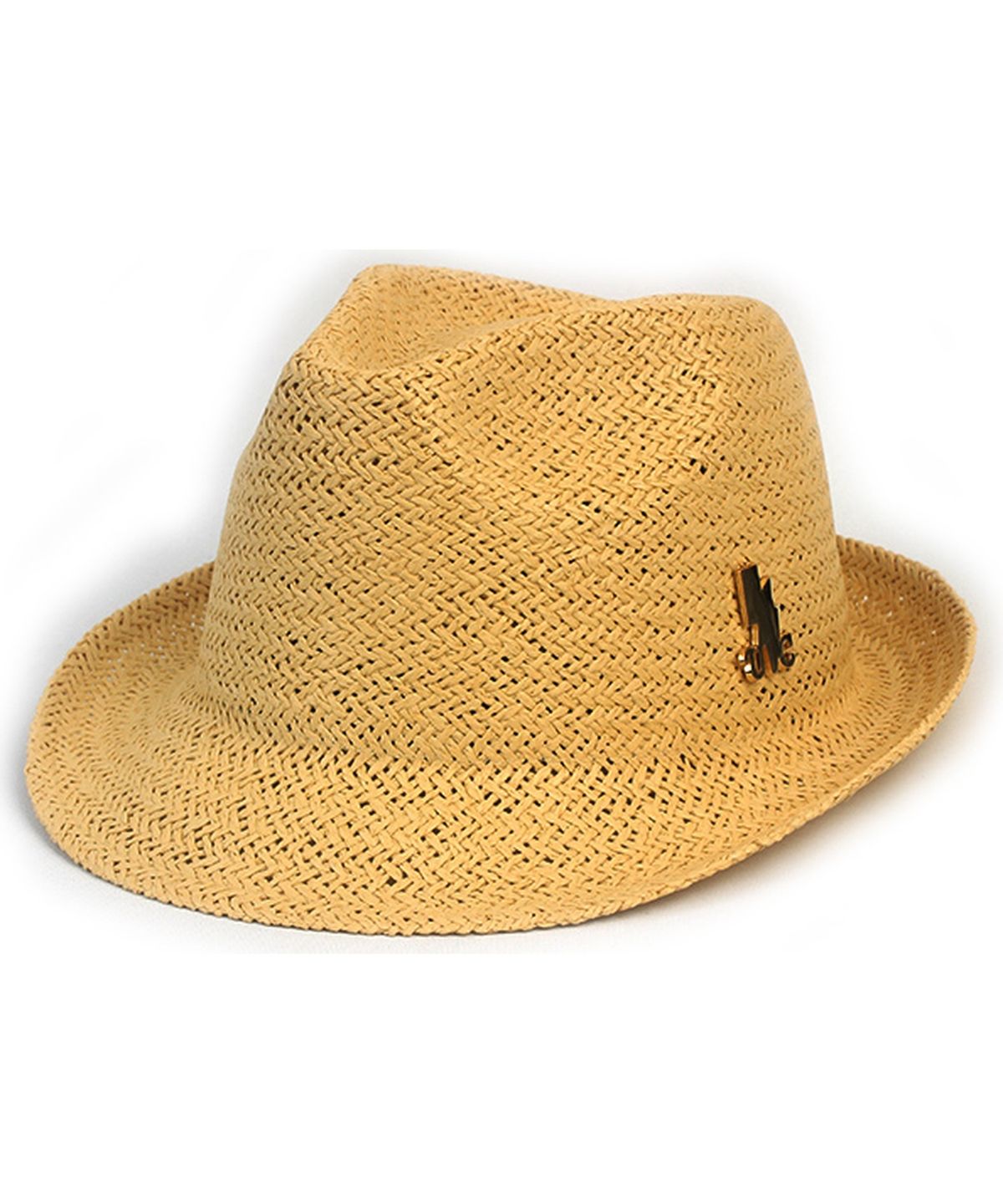 유니버셜 케미스트리(UNIVERSAL CHEMISTRY) BU Swing Simple Beige Fedora 여름모자