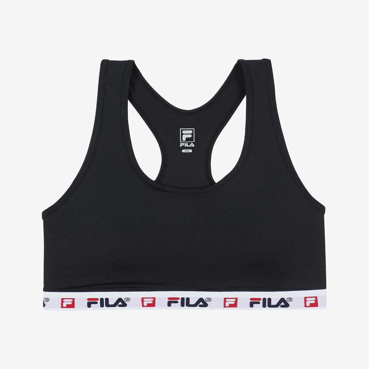 휠라언더웨어(FILA UNDERWEAR) 헤리티지 무드 스포츠 브라탑 2PACK(FI4ITG1105FBLK)