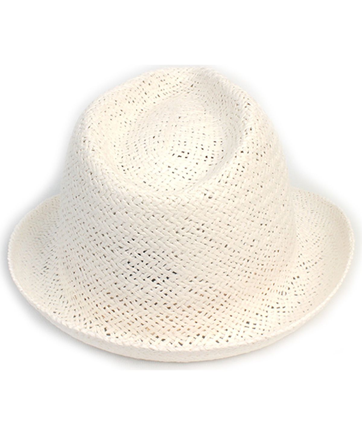 유니버셜 케미스트리(UNIVERSAL CHEMISTRY) BU Swing Simple White Fedora 여름모자