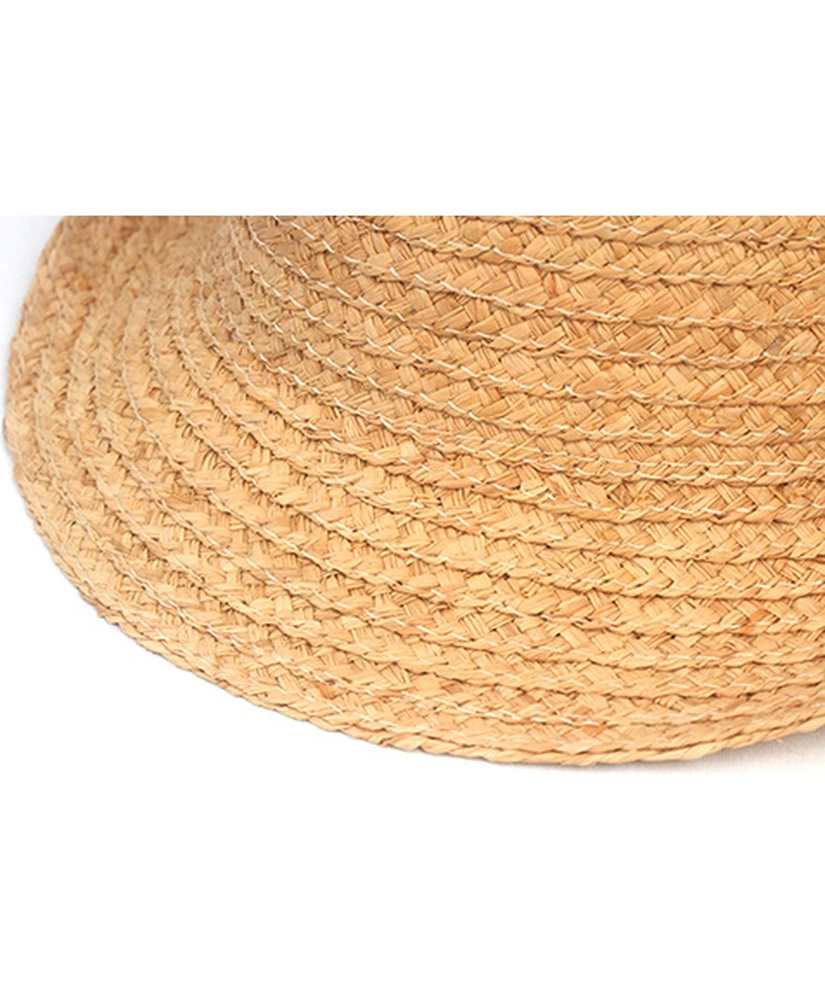 유니버셜 케미스트리(UNIVERSAL CHEMISTRY) BU Raffia Simple Beige Fedora 여름모자