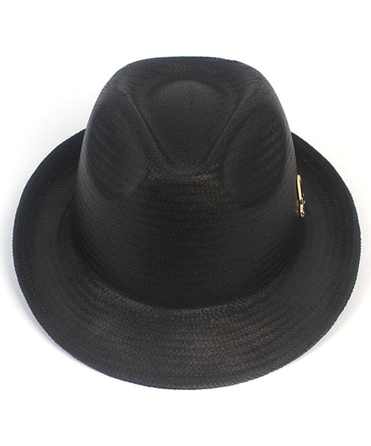 유니버셜 케미스트리(UNIVERSAL CHEMISTRY) BU Gentle Simple Black Fedora 여름모자