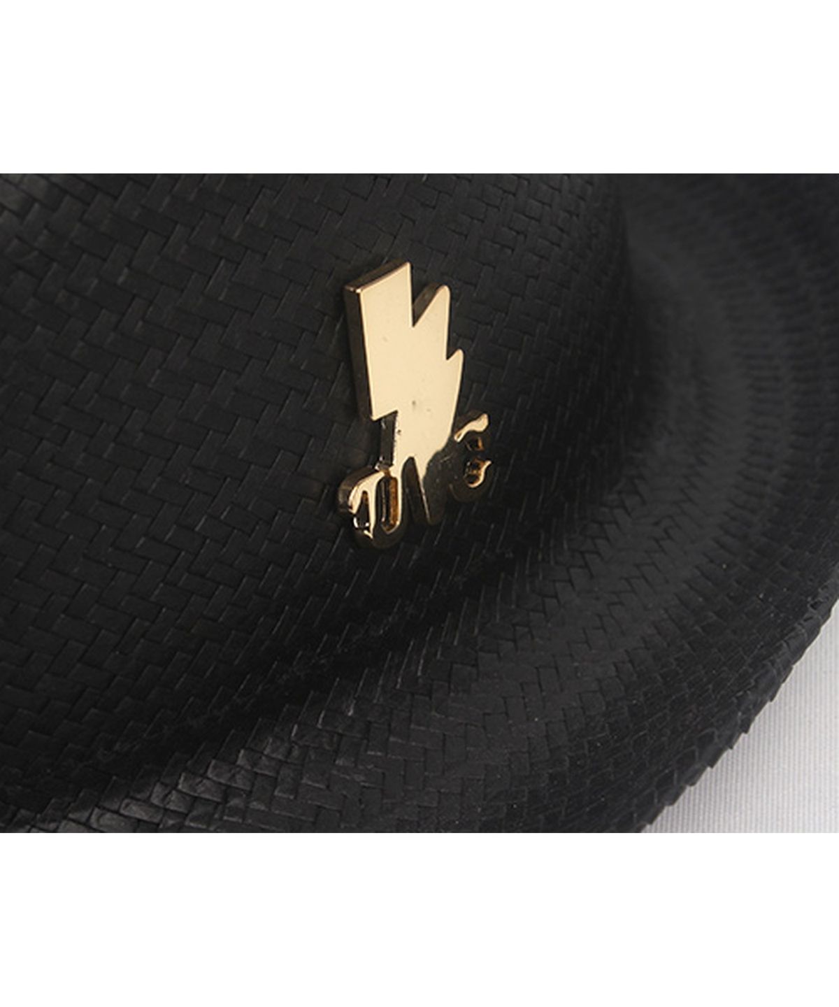 유니버셜 케미스트리(UNIVERSAL CHEMISTRY) BU Gentle Simple Black Fedora 여름모자