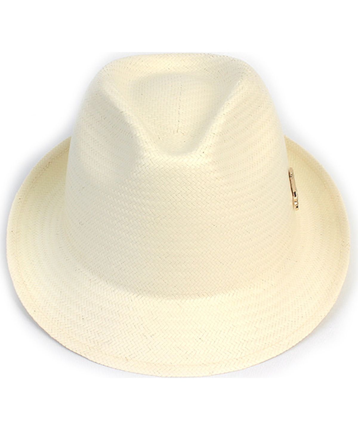 유니버셜 케미스트리(UNIVERSAL CHEMISTRY) BU Gentle Simple Ivory Fedora 여름모자