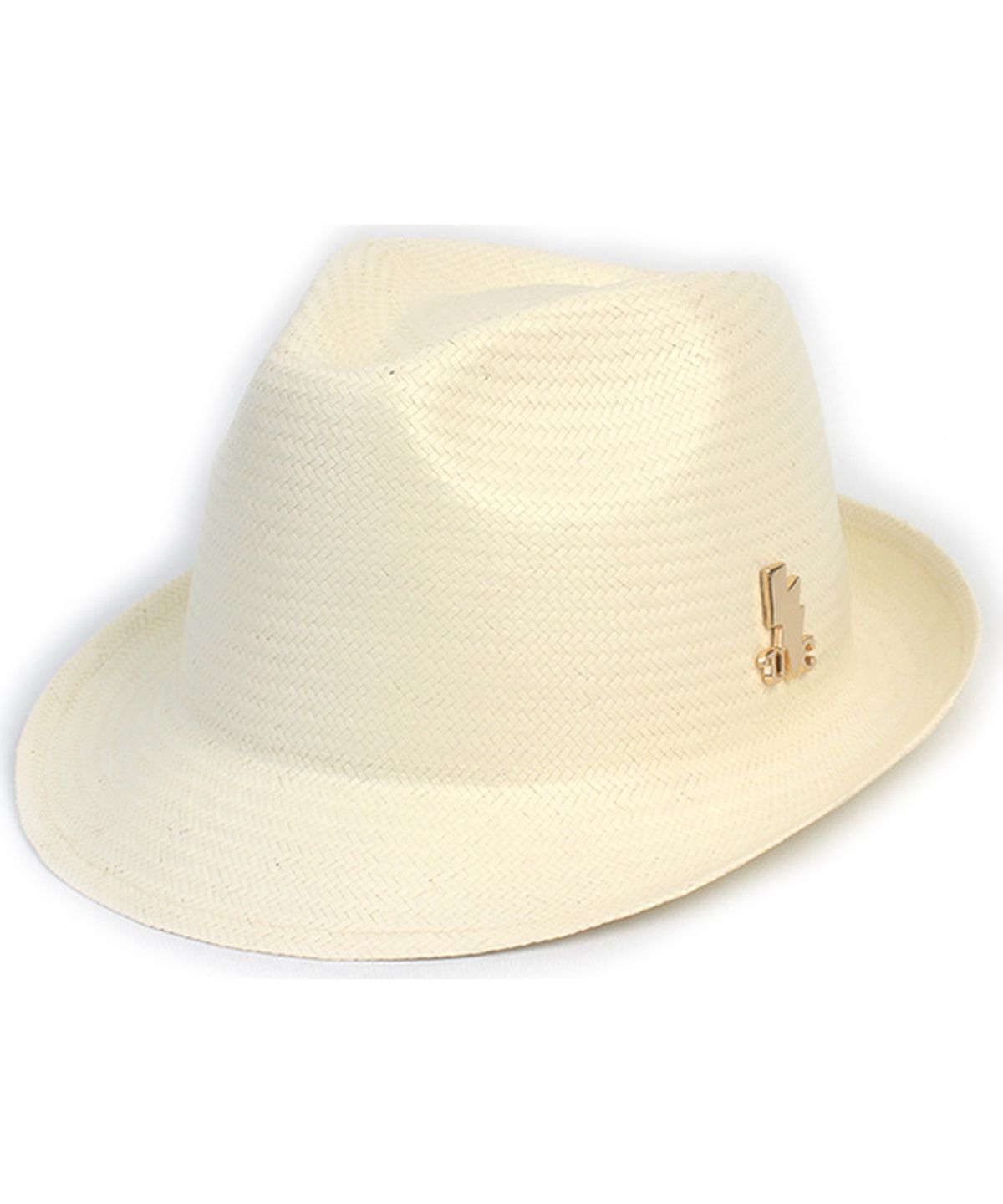 유니버셜 케미스트리(UNIVERSAL CHEMISTRY) BU Gentle Simple Ivory Fedora 여름모자