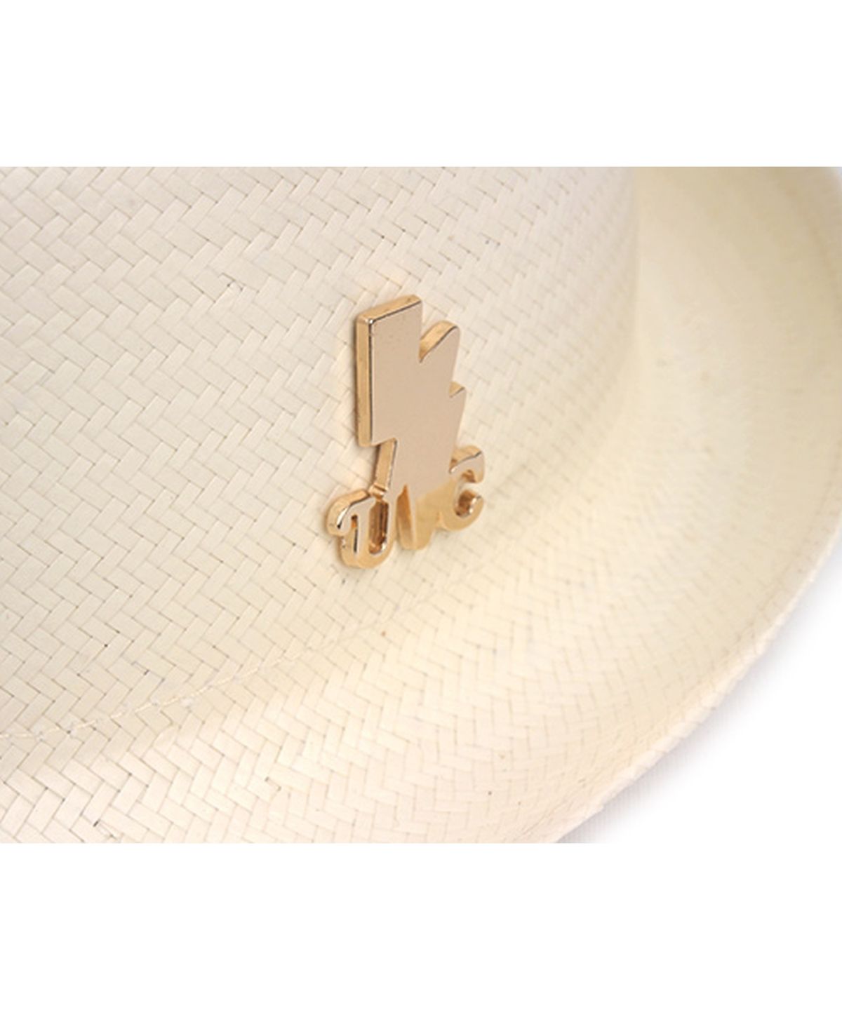 유니버셜 케미스트리(UNIVERSAL CHEMISTRY) BU Gentle Simple Ivory Fedora 여름모자