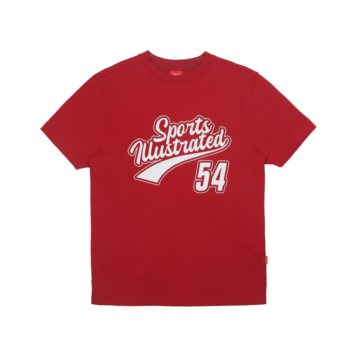 스포츠 일러스트레이티드(SPORTS ILLUSTRATED) Sports Illustrated™ CURSIVE LOGO HALF SLEEVE (RED)