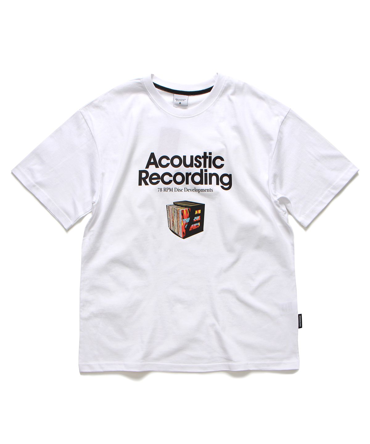 앱놀머씽(ABNORMALTHING) ACOUSTIC 티셔츠 블랙 (ACOUSTIC T-SHIRT BLACK)