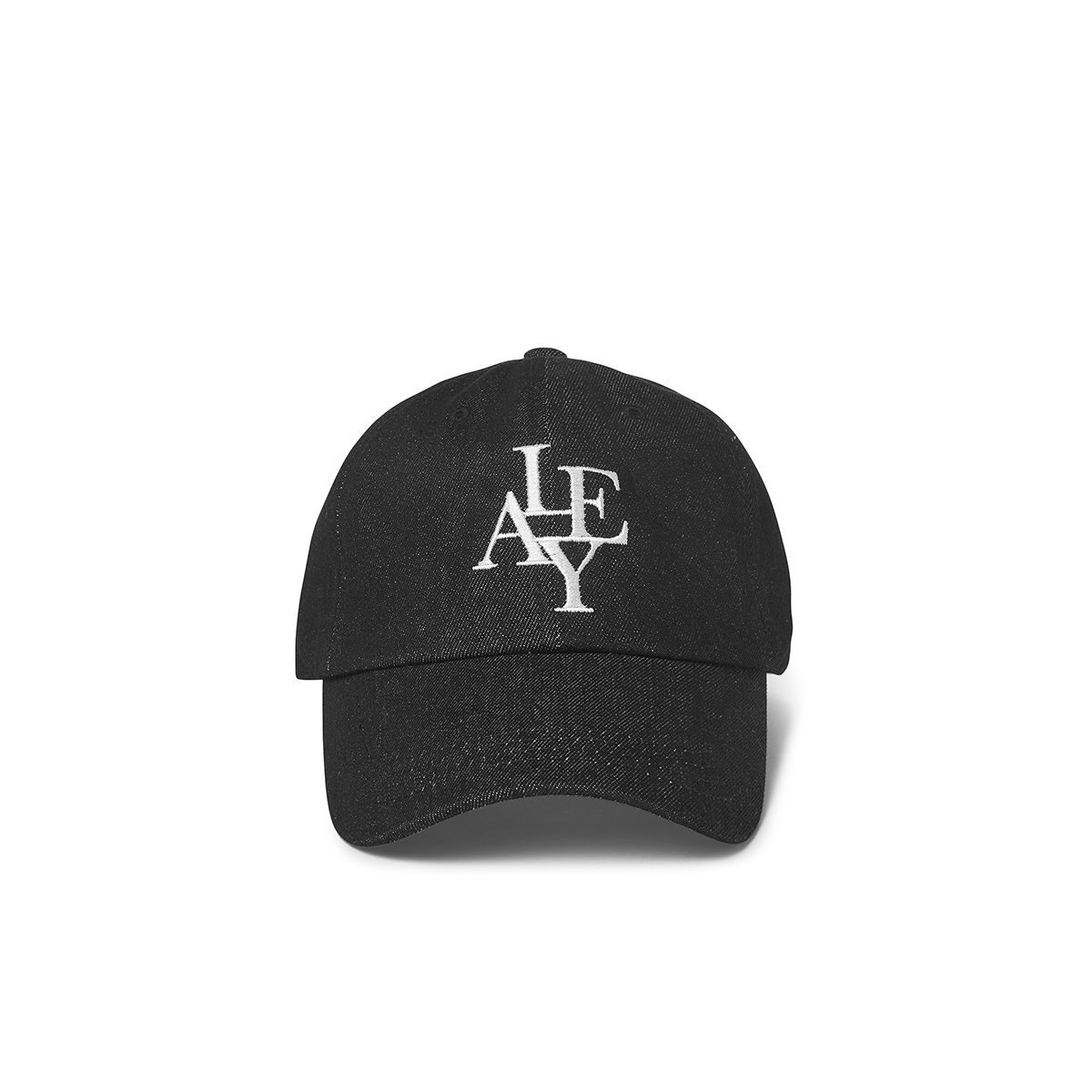 르아르베이(LEAREVEY) DENIM SYMBOL BALLCAP BLACK