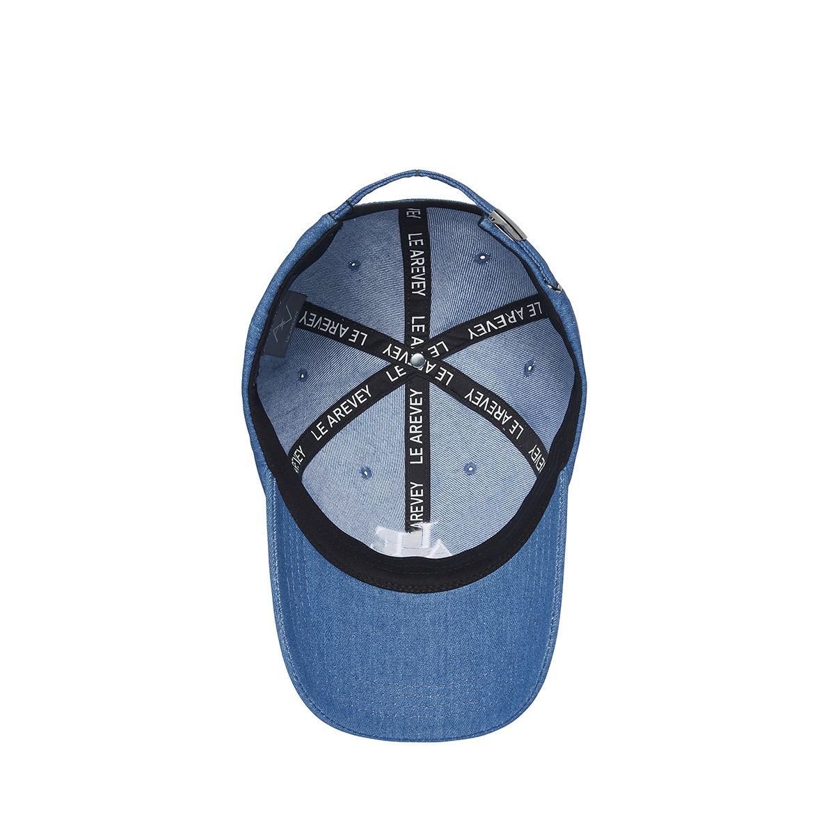 르아르베이(LEAREVEY) DENIM SYMBOL BALLCAP BLUE