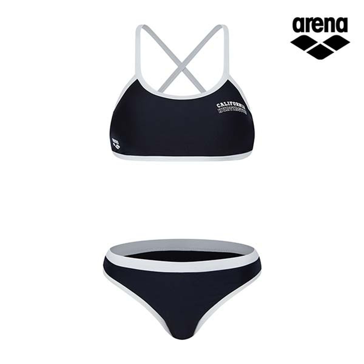 아레나(ARENA) 헌팅턴 비키니 세트 A4BL1SM41BLK