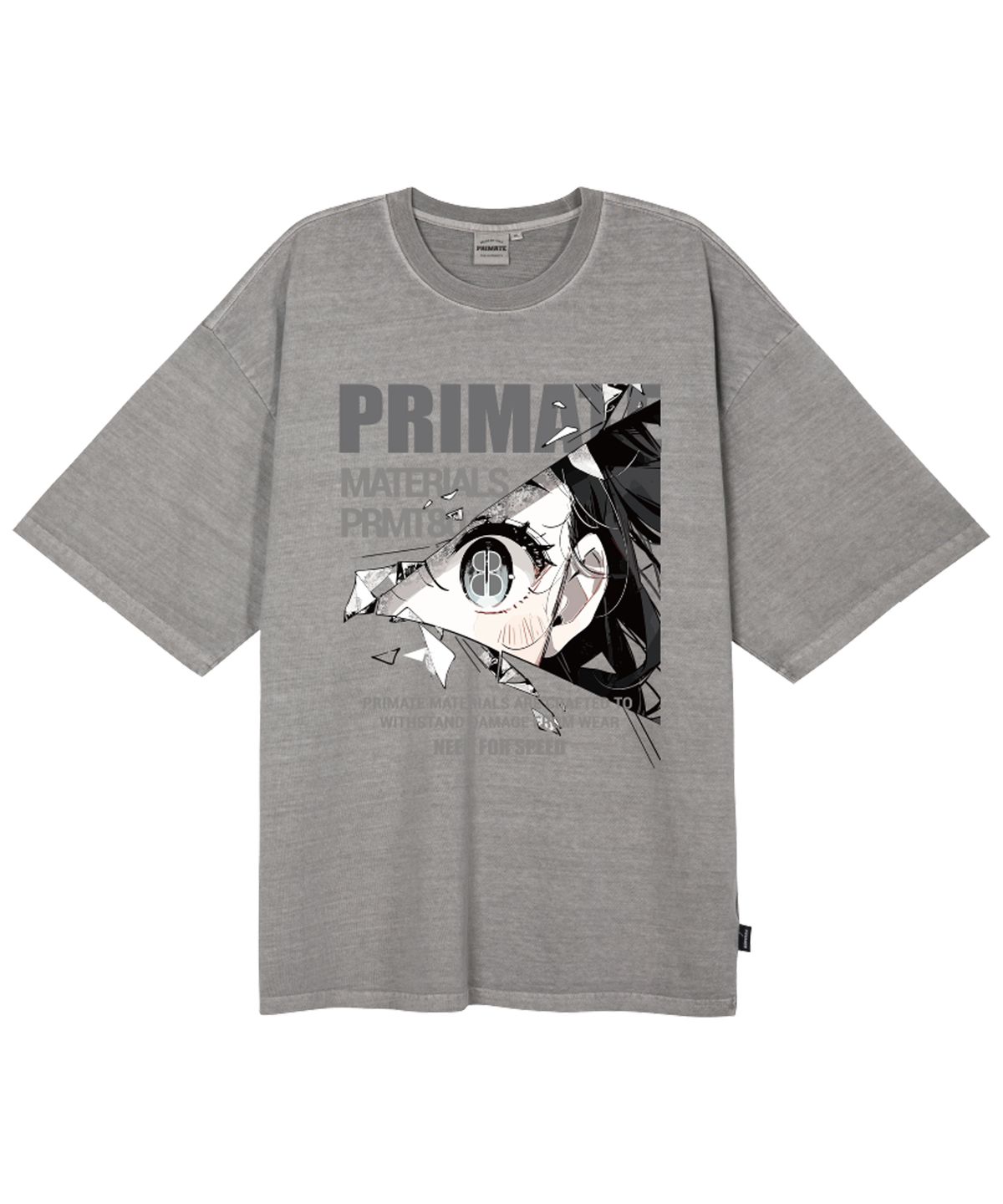 프라임에이트(PRIMATE) EYEZ 오버핏 피그먼트 반팔티셔츠 4 COLORS