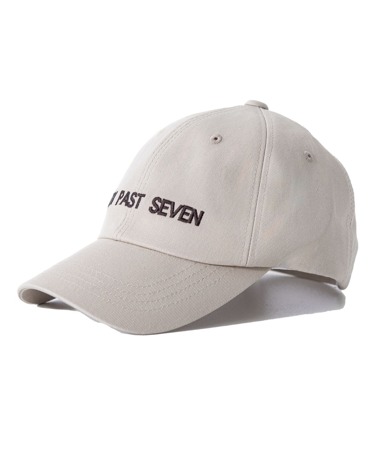 텐 패스트 세븐(TEN PAST SEVEN) 언스트럭처 로고 캡 - 베이지