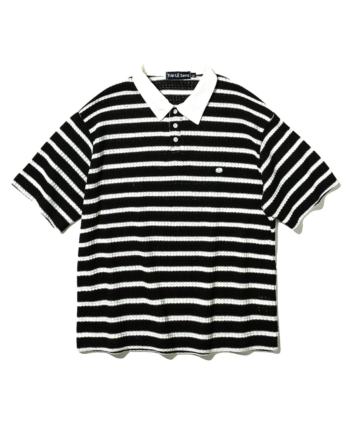 트립르센스(TRIP LE SENS) 서퍼 스트라이프 그런지 카라티_브라운