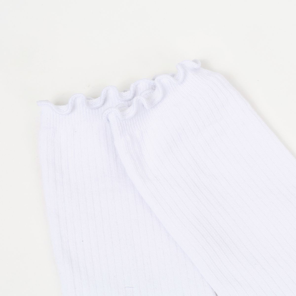 삭스에이(SOCKSA) [3PACK]메리 제인 골지 프릴 러플 순면 무압박 긴 양말