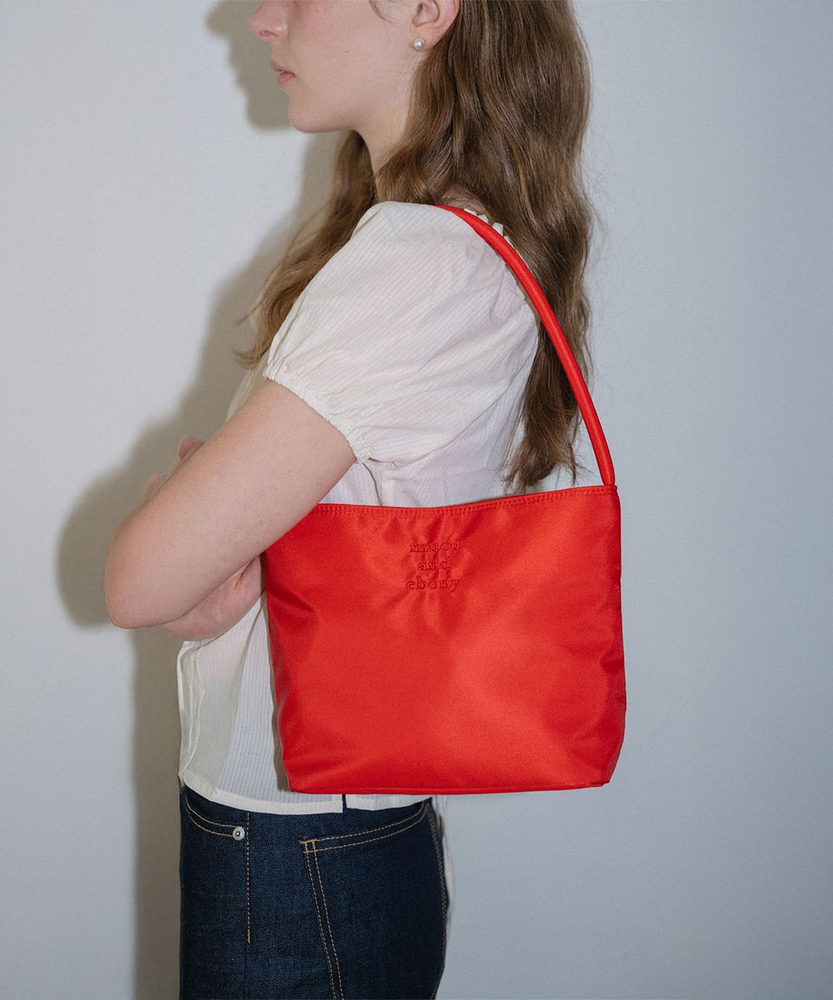 무쿠앤에보니(MUCU AND EBONY) Nearest Bag _ Red